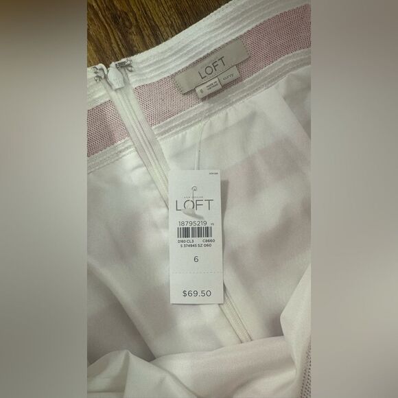 LOFT high waisted pencil skirt CURVY- Size 6 NWT - Picture 4 of 8